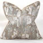 غطاء وسادة هندسي فاخر وخفيف الوزن - 45*45
