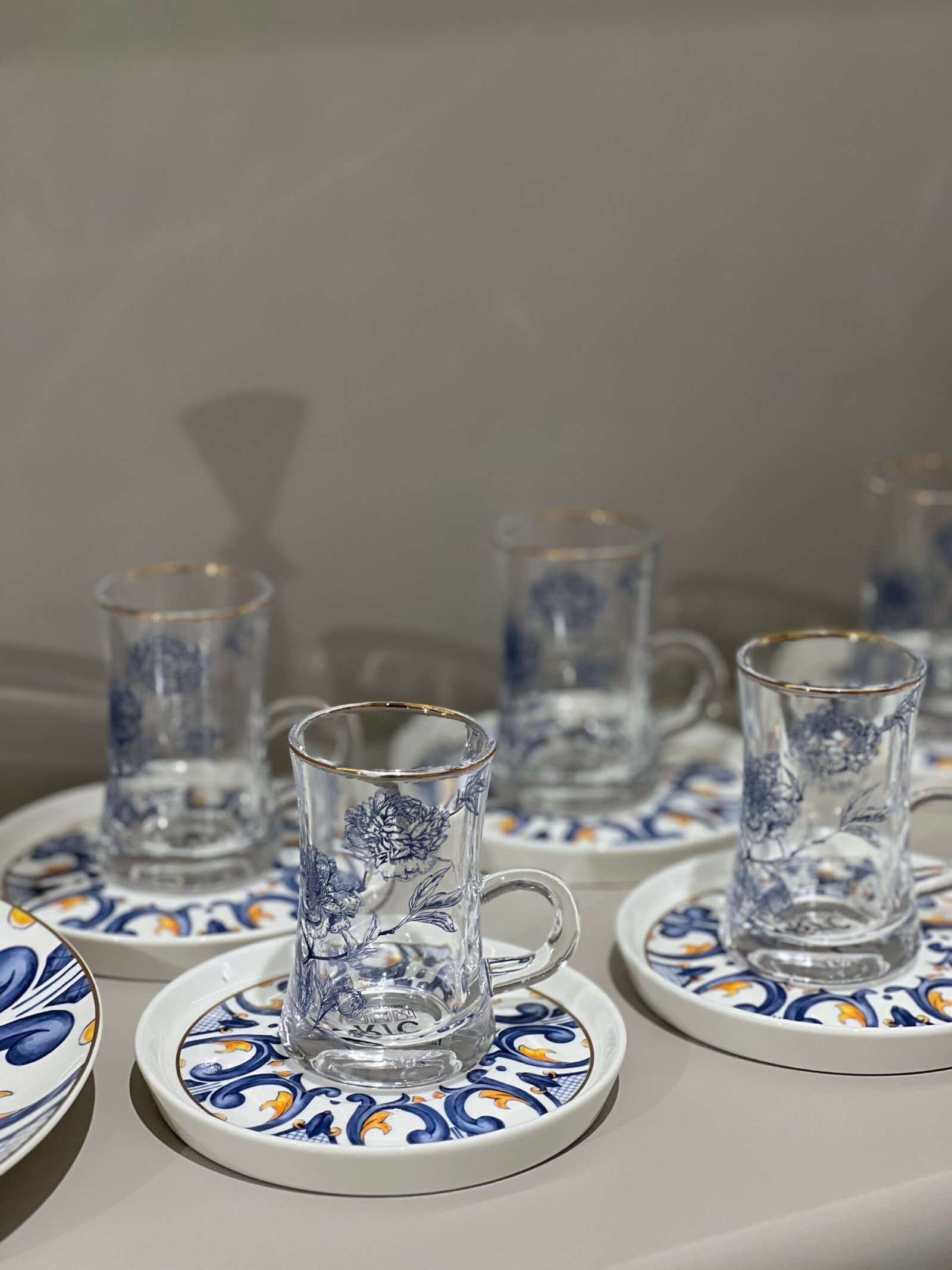 img_1750 طق 6 كاسات شاي - قرطبة - الصورة 1