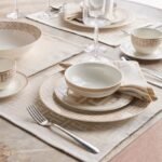 ⁦طقم مناديل 4 قطع - سولينا - 43x43 سم⁩ - الصورة ⁦3⁩