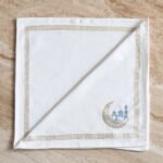 طقم مناديل سفرة 4 قطع - قمر - 45x45 سم