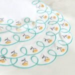 ⁦طقم لبادات صحون 4 قطع - بدوين⁩ - الصورة ⁦2⁩