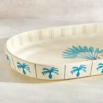 ⁦صحن تقديم خزف حجري - بدوي⁩ - الصورة ⁦3⁩