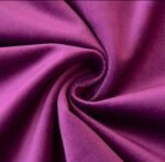 ⁦غطاء وسادة مريح بحافة مخملية - اللون بنفسجي - مقاس 40*40⁩ - الصورة ⁦2⁩