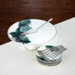 طقم تقديم كعك  - 14 قطعة