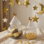 وعاء زجاجي متعدد الاحجام - رمضاني