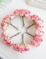 1 باقة ورد صناعي لديكور المنزل