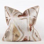 غطاء وسادة مبطن ذو نقشات عصرية بسيطة 45*45