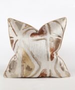 غطاء وسادة مبطن ذو نقشات عصرية بسيطة 45*45