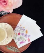 مناديل 20 قطعة - زهور مائية للربيع