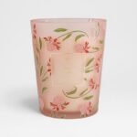 ورد شمعة عطرية 900 جم - جلد سويدي