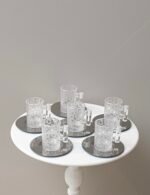 طقم 6 شاي و6 قهوة خليجي - شطرنج