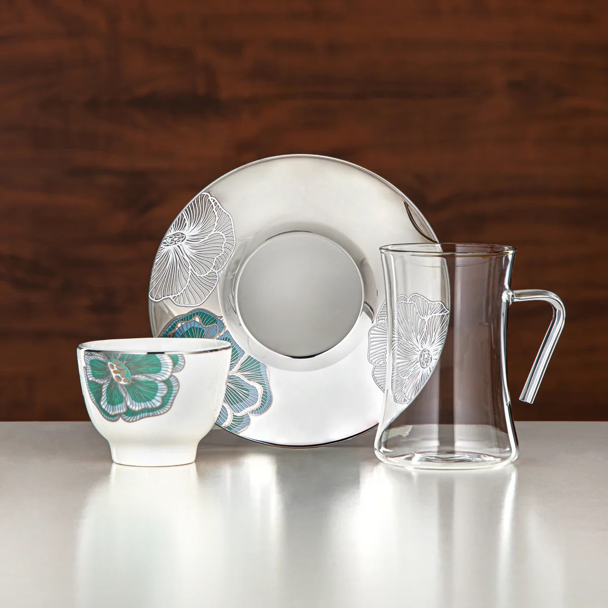 img_9150 طقم شاهي وقهوة/ بلوم - الصورة 1