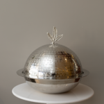 مترد بالغطاء مطروق - فضي