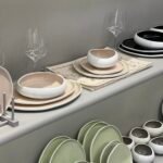 طقم مائدة بيج ب26 قطعة