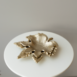 مترد علي شكل ورقة شجر - نحاسي