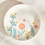 صحن سيراميك - هايدي - 22 سم