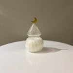 وعاء سكريات زجاجي حجم صغير - رمضاني