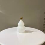 وعاء مكسرات زجاج ابيض حجم صغير - رمضاني