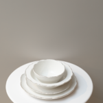 طقم مائدة - 24 قطعة وردة