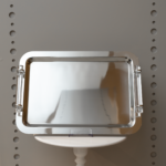 سفرة ستيل يد كرستال - حجم متوسط