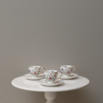 طقم فناجين 6 قهوة وردة