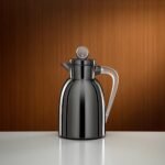 ⁦ترمس سعة 1 لتر بلون أسود غامق وثلجي⁩ - الصورة ⁦2⁩