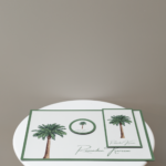 طقم مفرش نخلة ثلاثي - رمضان كريم