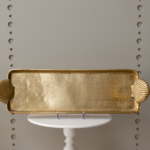 سفرة تقديم معدن هندي - حجم كبير