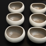 طقم 6 صحون بورسلان