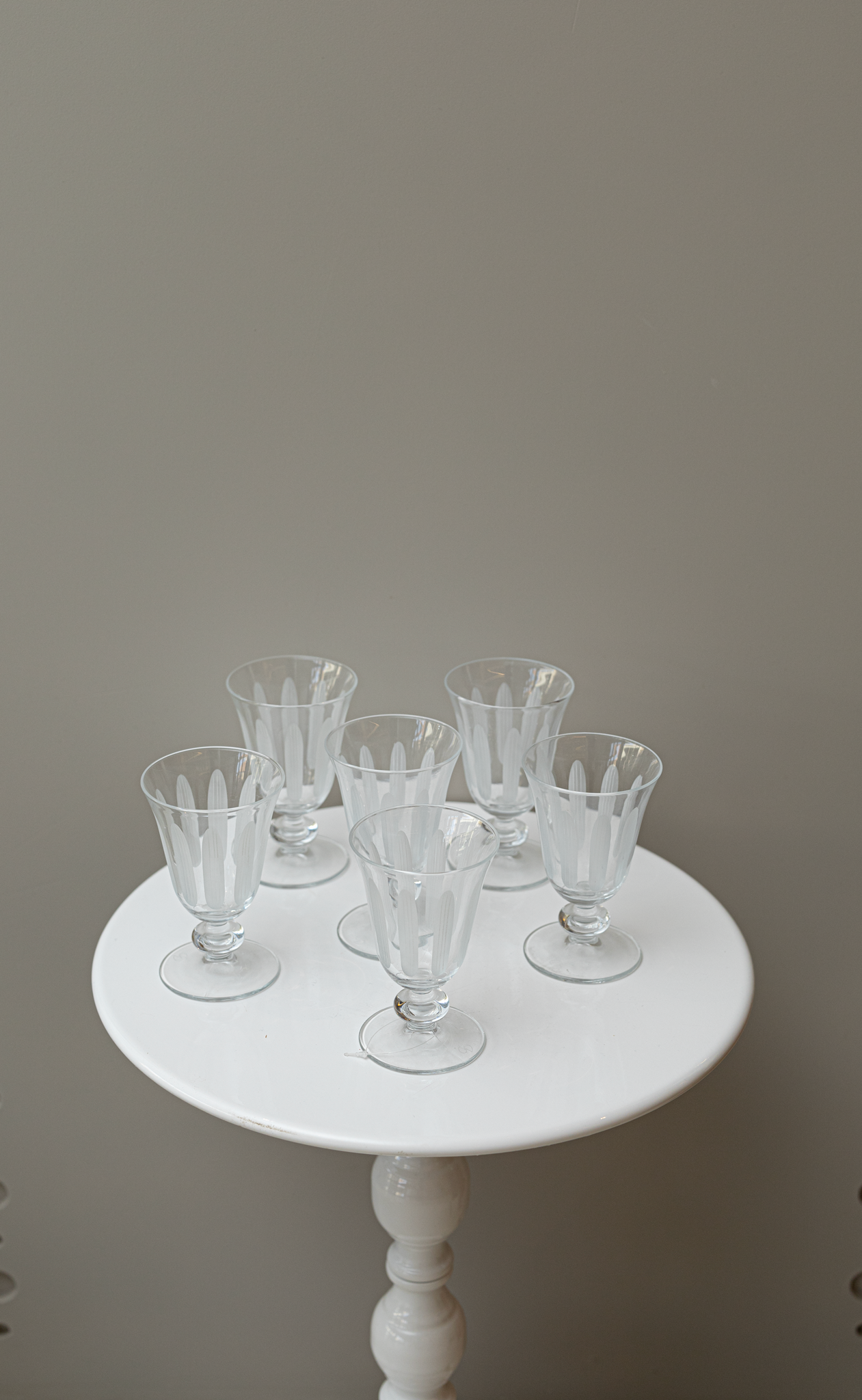 img_0310 طقم 6 كاسات زجاجية - الصورة 1