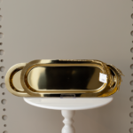 طقم سفر 2 قطع - حجم كبير حجم صغير - ذهبي