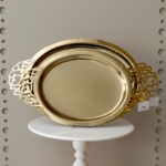 طقم سفر 2 قطع - حجم كبير حجم صغير - ذهبي