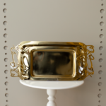 طقم سفر 2 قطع - حجم كبير حجم صغير - ذهبي