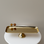 مترد مستطيل بالقاعدة عنبر - ذهبي - حجم متوسط