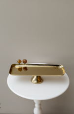 مترد مستطيل بالقاعدة عنبر - ذهبي - حجم متوسط