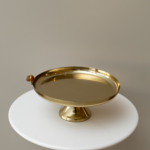 مترد دائري بالقاعدة عنبر - ذهبي