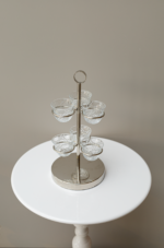 ⁦حاملة فناجين - فضي⁩ - الصورة ⁦2⁩