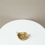 كوستر علي شكل ورقة متعدد الاستخدام - ذهبي