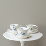 طقم 6 نسكافي - نقش ورد