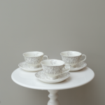 طقم 6 نسكافي - بتفاصيل فضية رقيقة