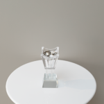 مبخرة كريستال شفافة