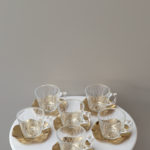 طقم 6 كابتشينوا - ذهبي