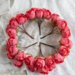 باقة ورد صناعي - احمر