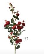 ⁦باقة ورد صناعي - احمر⁩ - الصورة ⁦2⁩