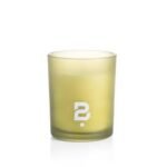 شمعة زجاجية معطرة برائحة ليلك والياسمين 150 غرام