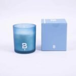 ⁦شمعة زجاجية معطرة برائحة الليمون والبرغموت 280 غرام⁩ - الصورة ⁦2⁩