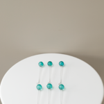 ملاعق زجاج بلوري بلون تيفاني