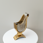 مبخرة ذهبي فضي