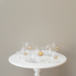 طقم 6 شاي 6 قهوة مسكة ذهبية