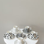 طقم فناجين قهوة ال سي